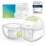 Ardo Melia elektrische Milchpumpe freihändig hands-free Packshot pruefengel-siegel